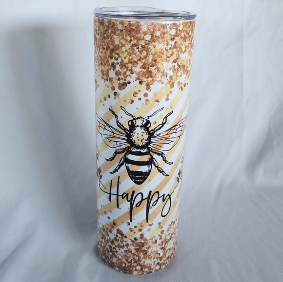 Other - 𝅺20 OZ Happy Bubblebee Tumbler